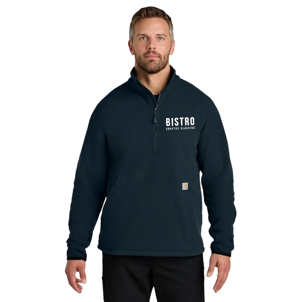 Carhartt(R) Textured Half-Zip Fleece Jacket 6