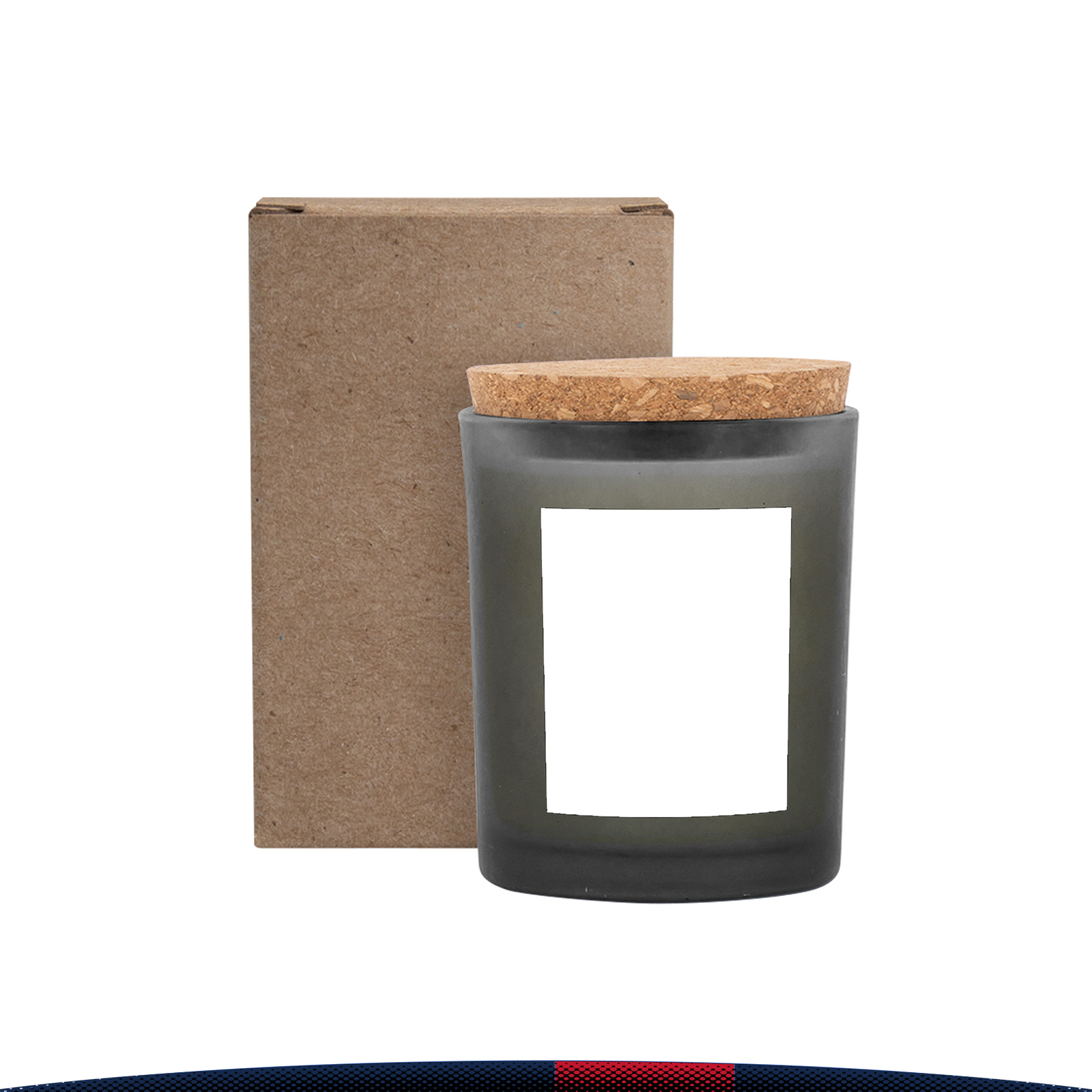 6 oz. Wyatt Frosted Candle With Cork Lid 3