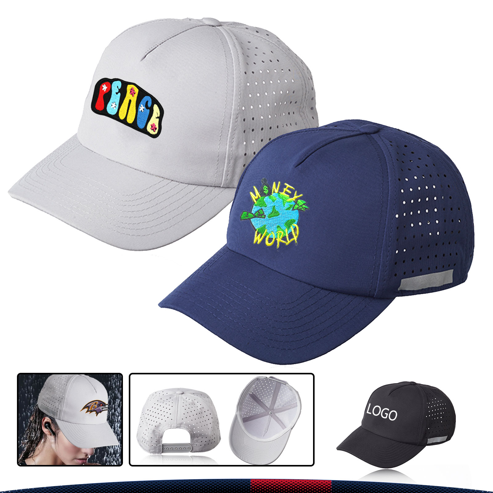 Hedraze Performance Running Cap 5
