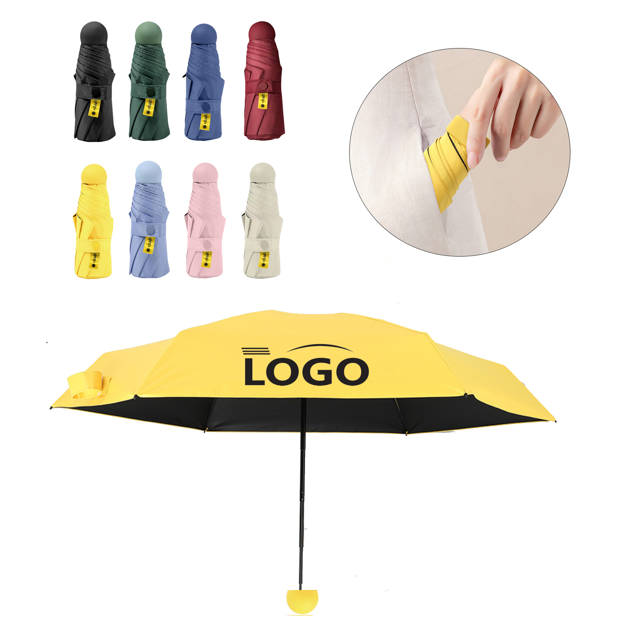 MOQ:10pcs Mini Travel Umbrella 2