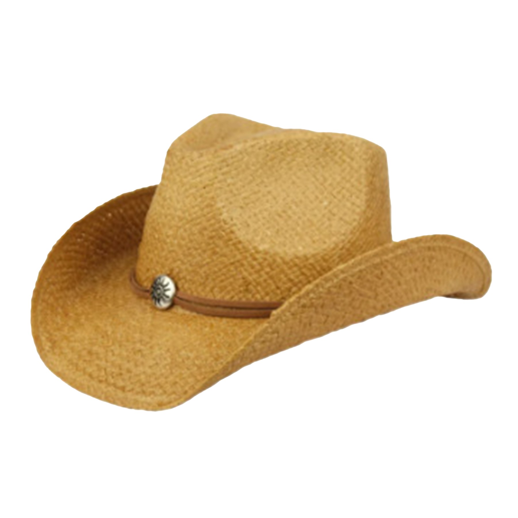 Unisex Cowboy Straw Hat Wide Brim 3