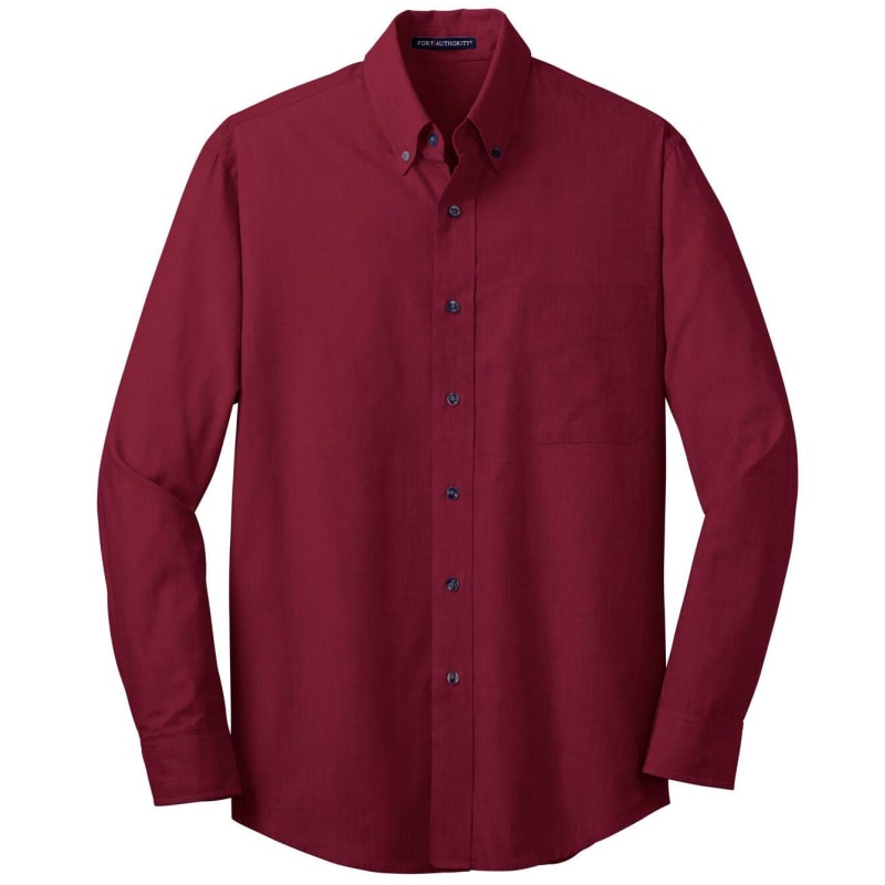 Port Authority Crosshatch Easy Care Shirt. 24