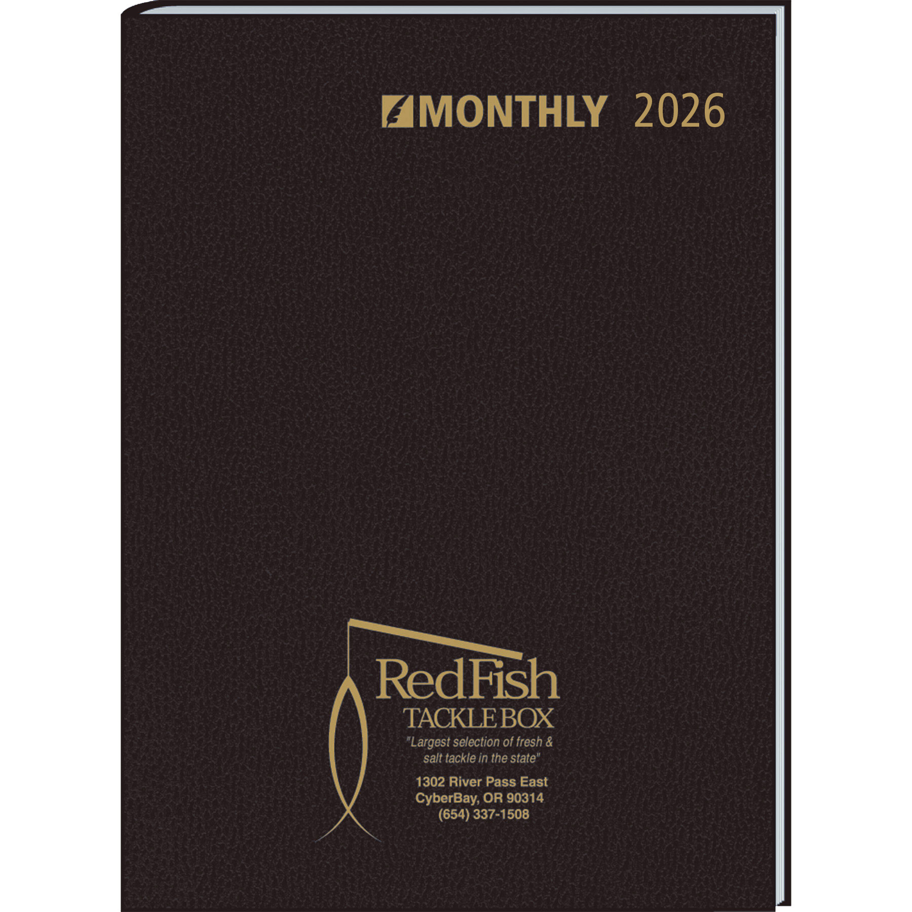 Ruled Monthly Format Stitched To Cover Desk Planner: 32 Page Planner 2027: 32 Page Planner 2026 6