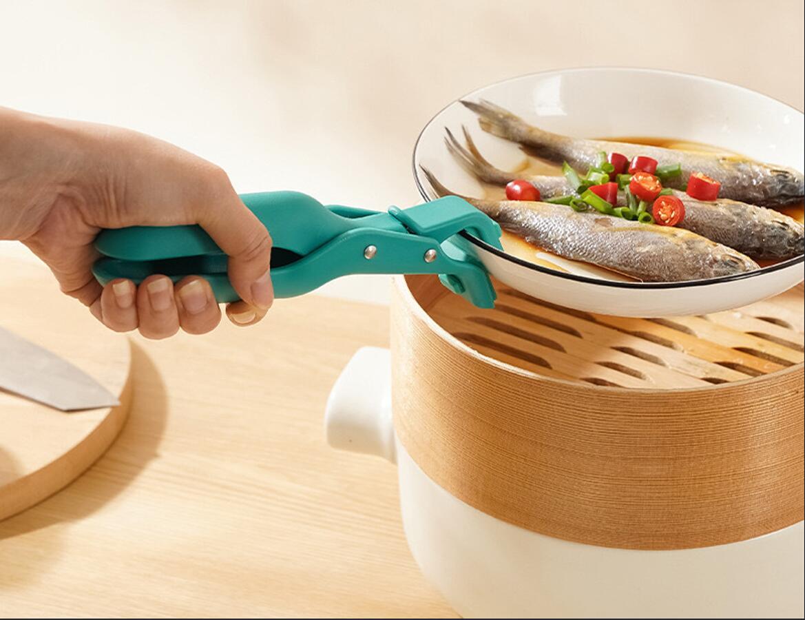 Heatproof Kitchen Clip With Silicone Grip 4