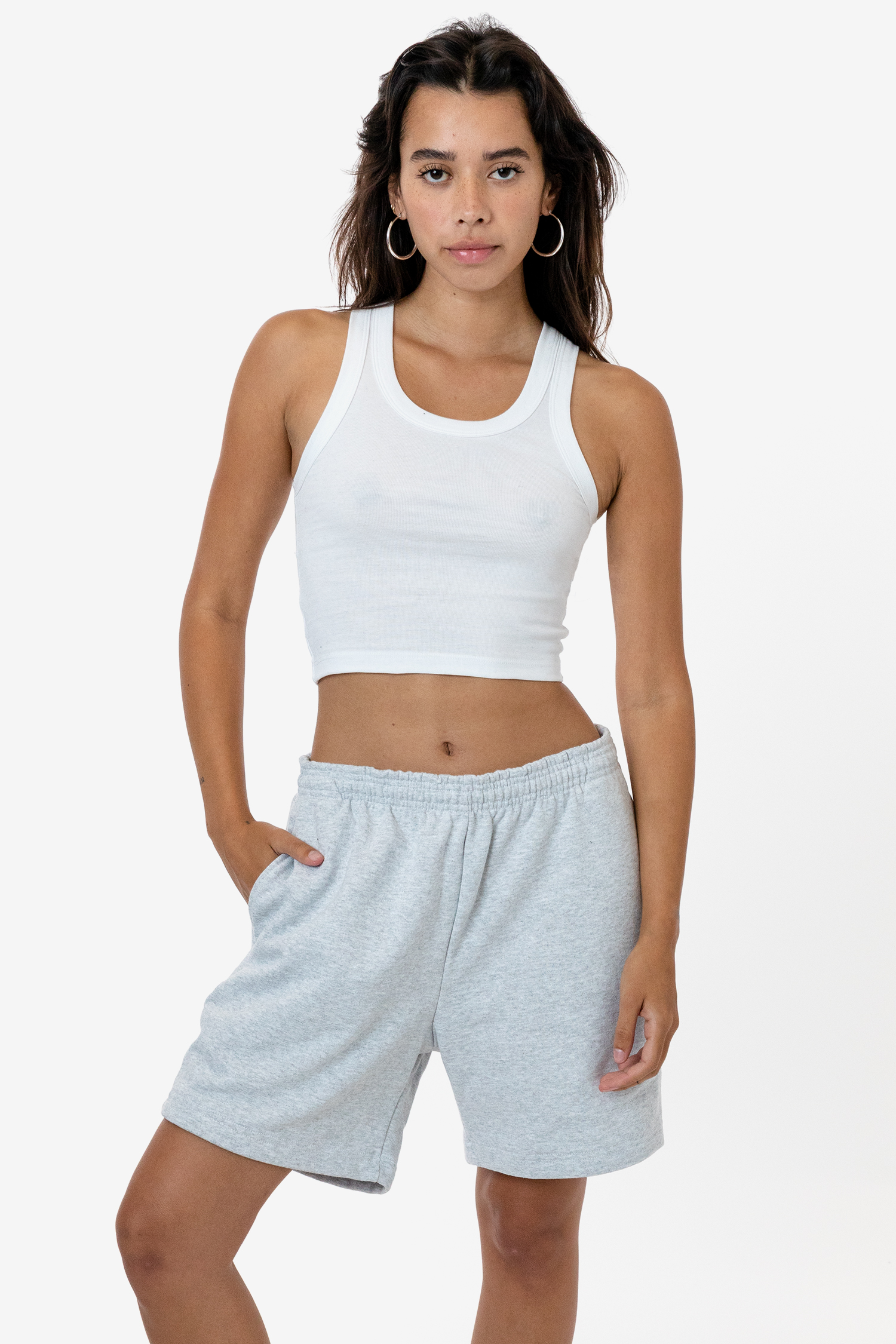 14 OZ HEAVY FLEECE MID SHORT 25