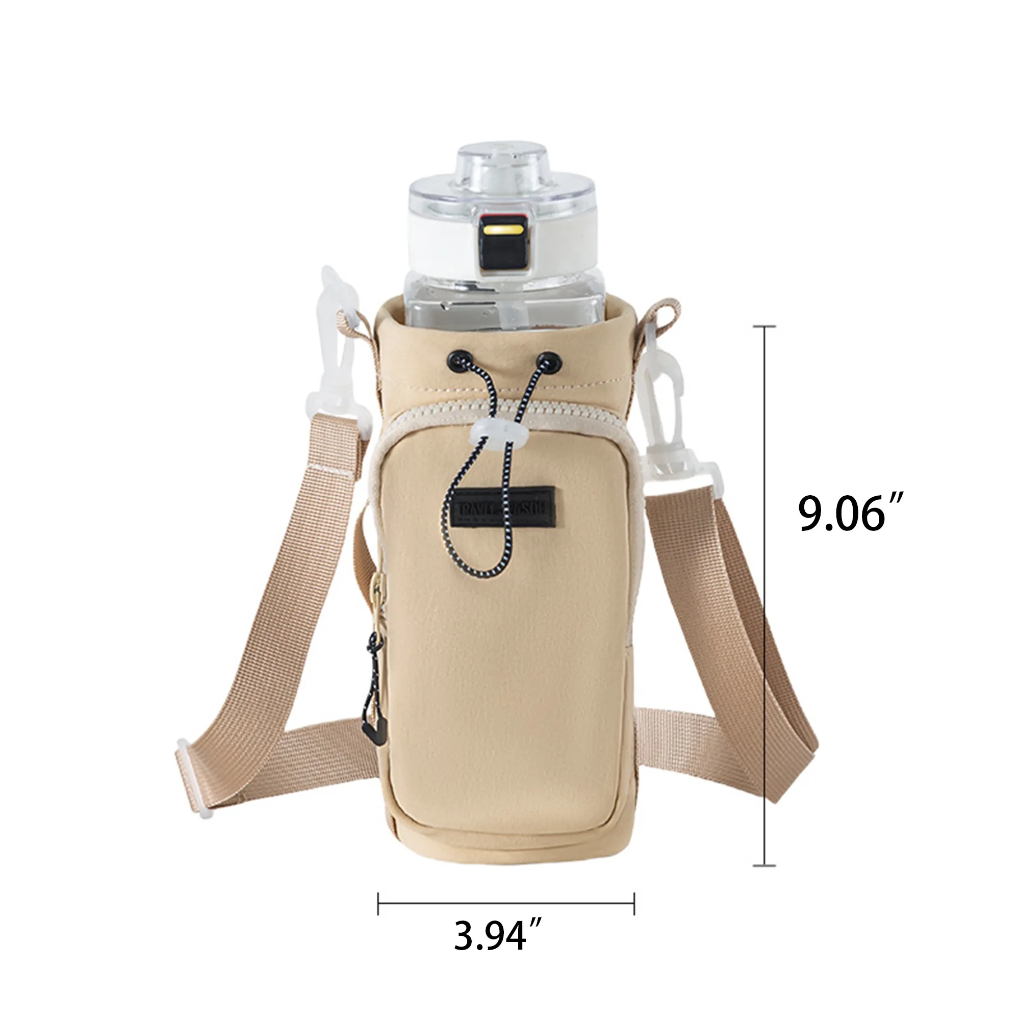 Water Bottle Drawstring Organizer With Strap 2