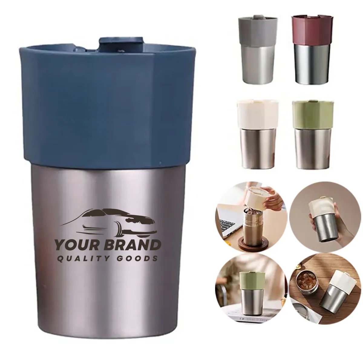10Oz Beer Coffee Mug Simple MOQ20 Wide Mouth Water Tumbler 1