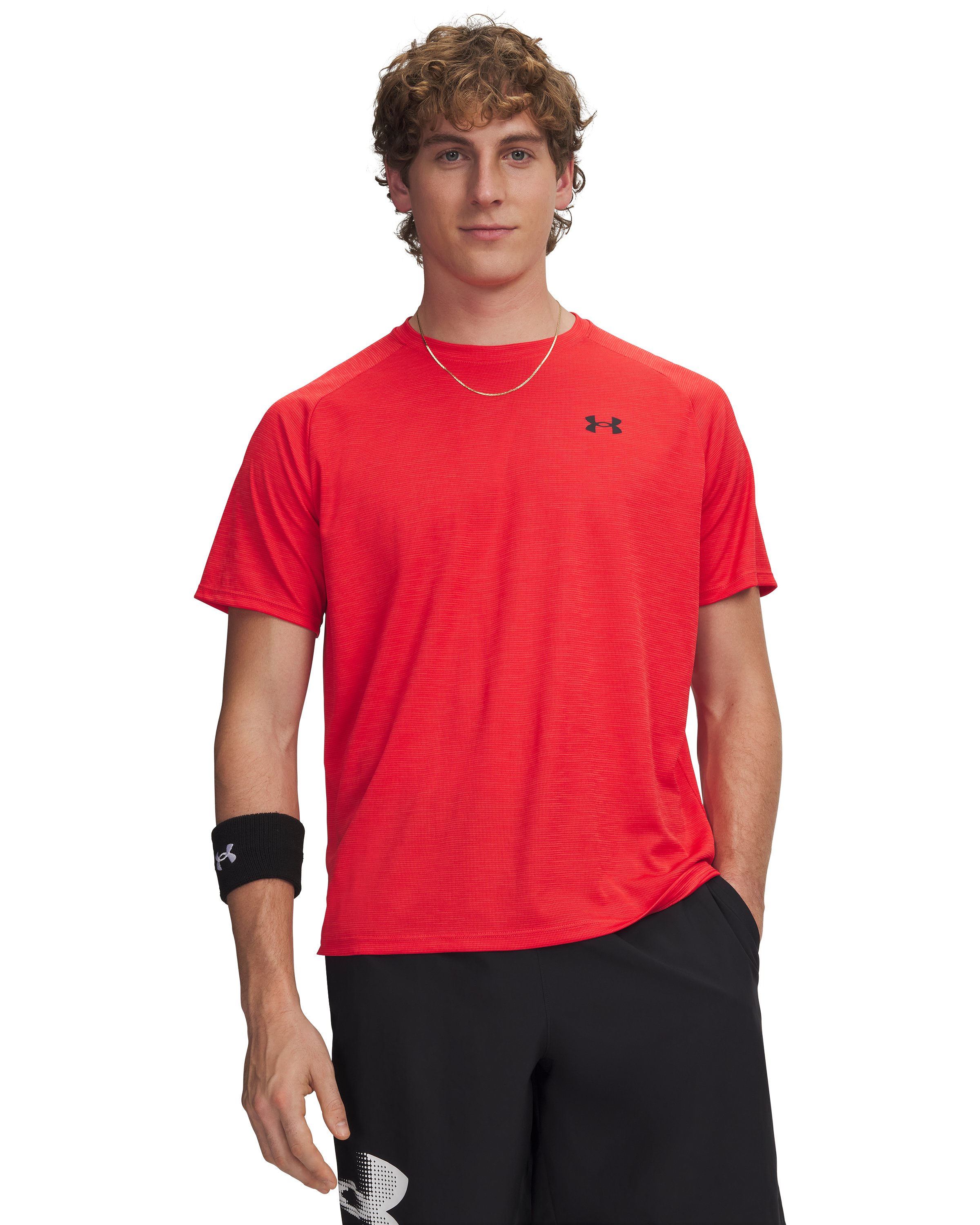 UA Tech Textured Men's Short Sleeve 13