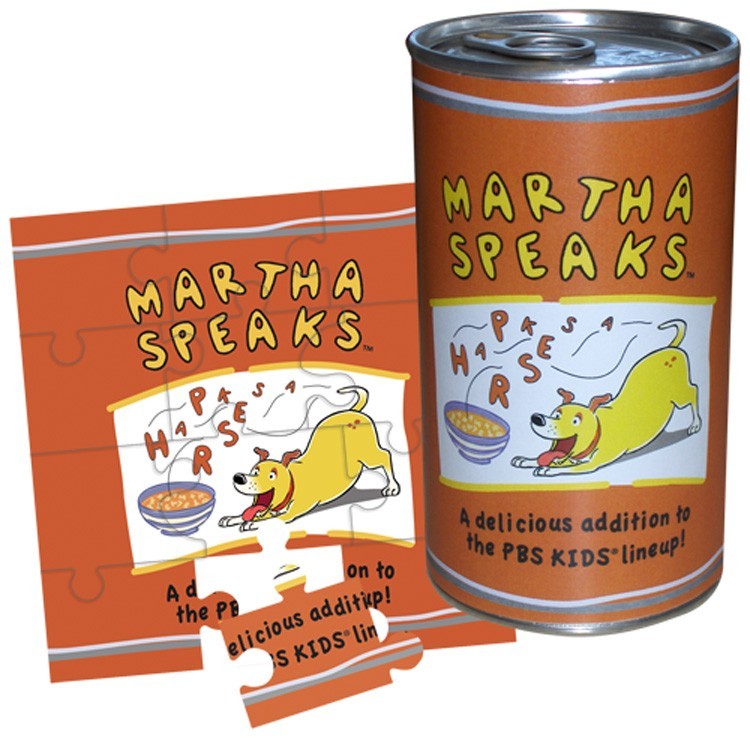 12 Pieces - 5" x 5" - Small Puzzle in Can 2