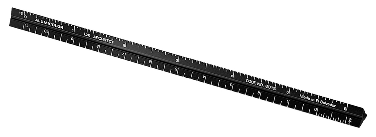 6" L2R Architect Pocket Scale 8