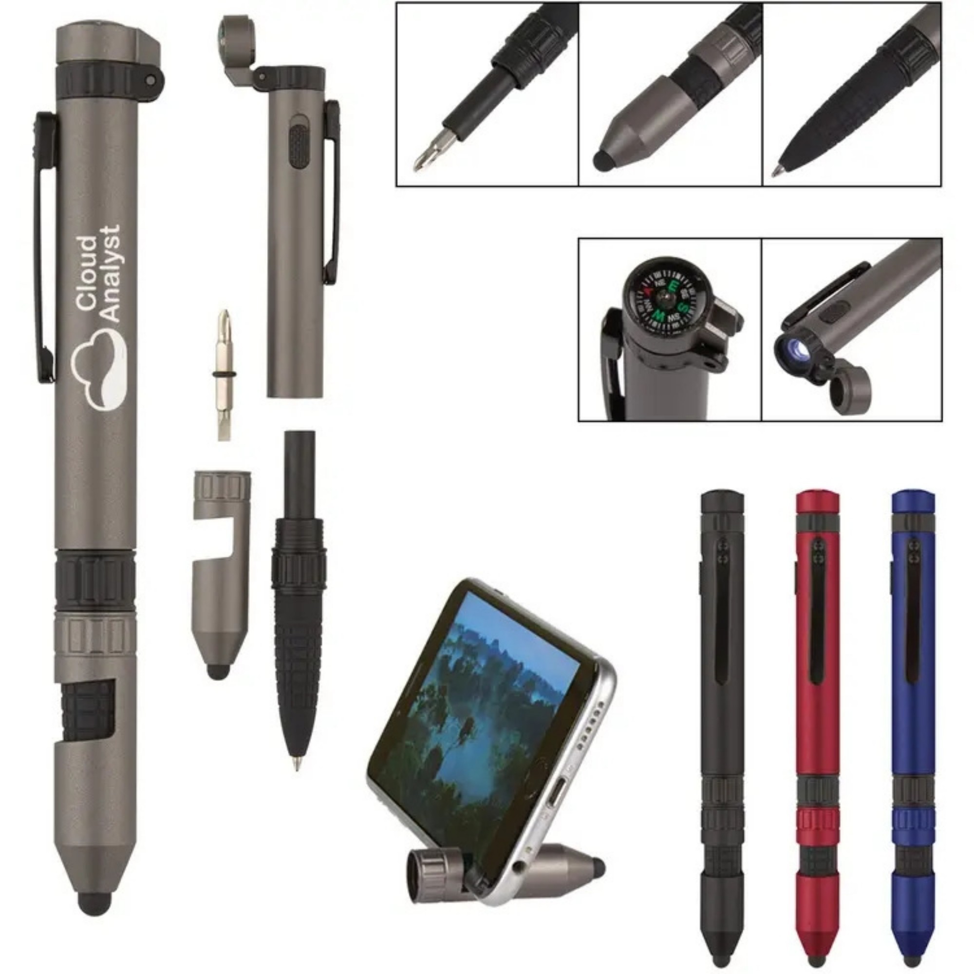 Tactical 6-in-1 Multi Tool Pen