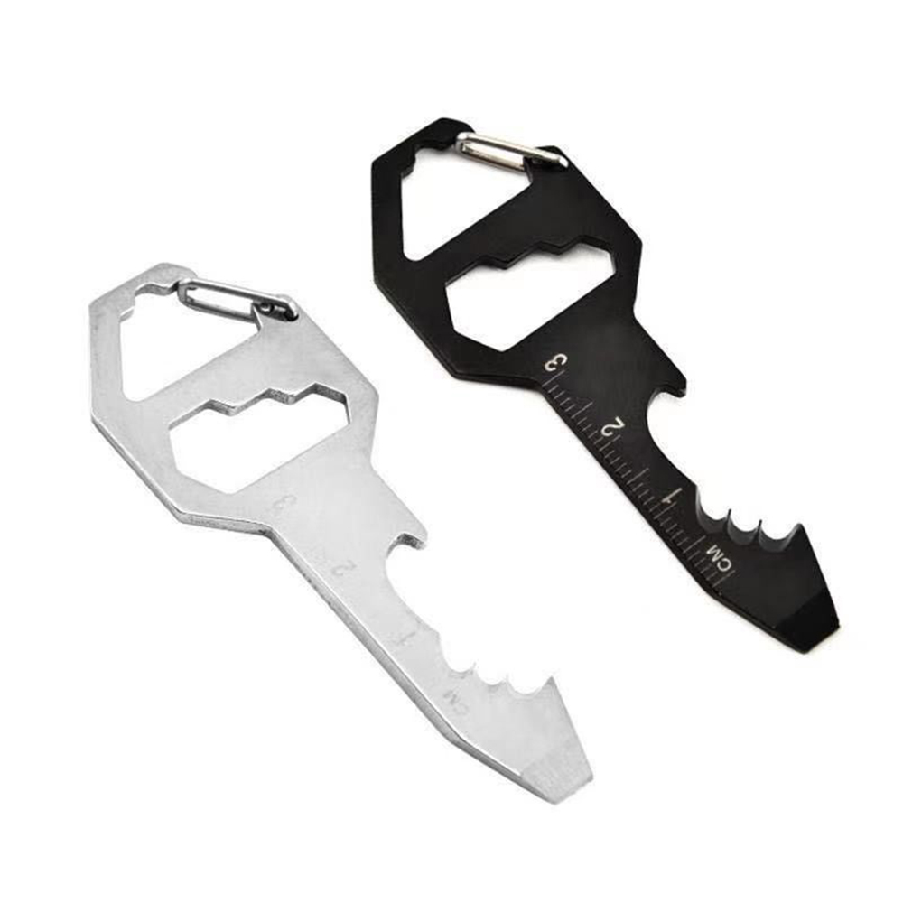 Multi-Function Keychain with Bottle Opener Screwdriver