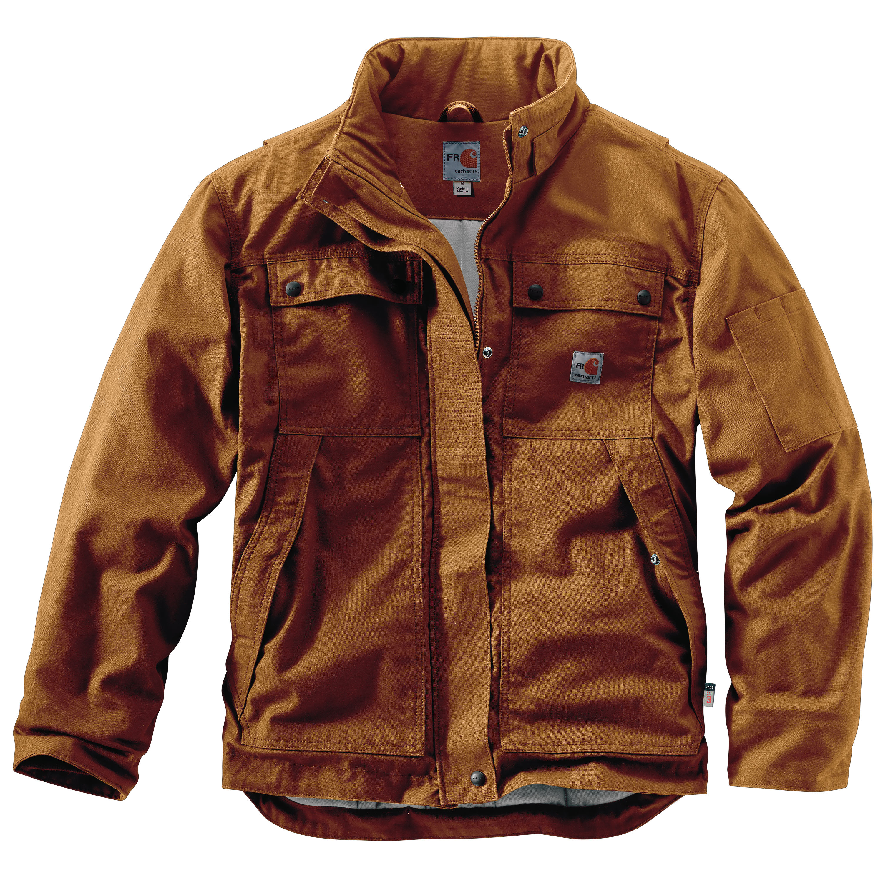 Carhartt 102182 Mens Flame Resistant Full Swing®  Relaxed Fit Quick Duck Insulated Coat 5
