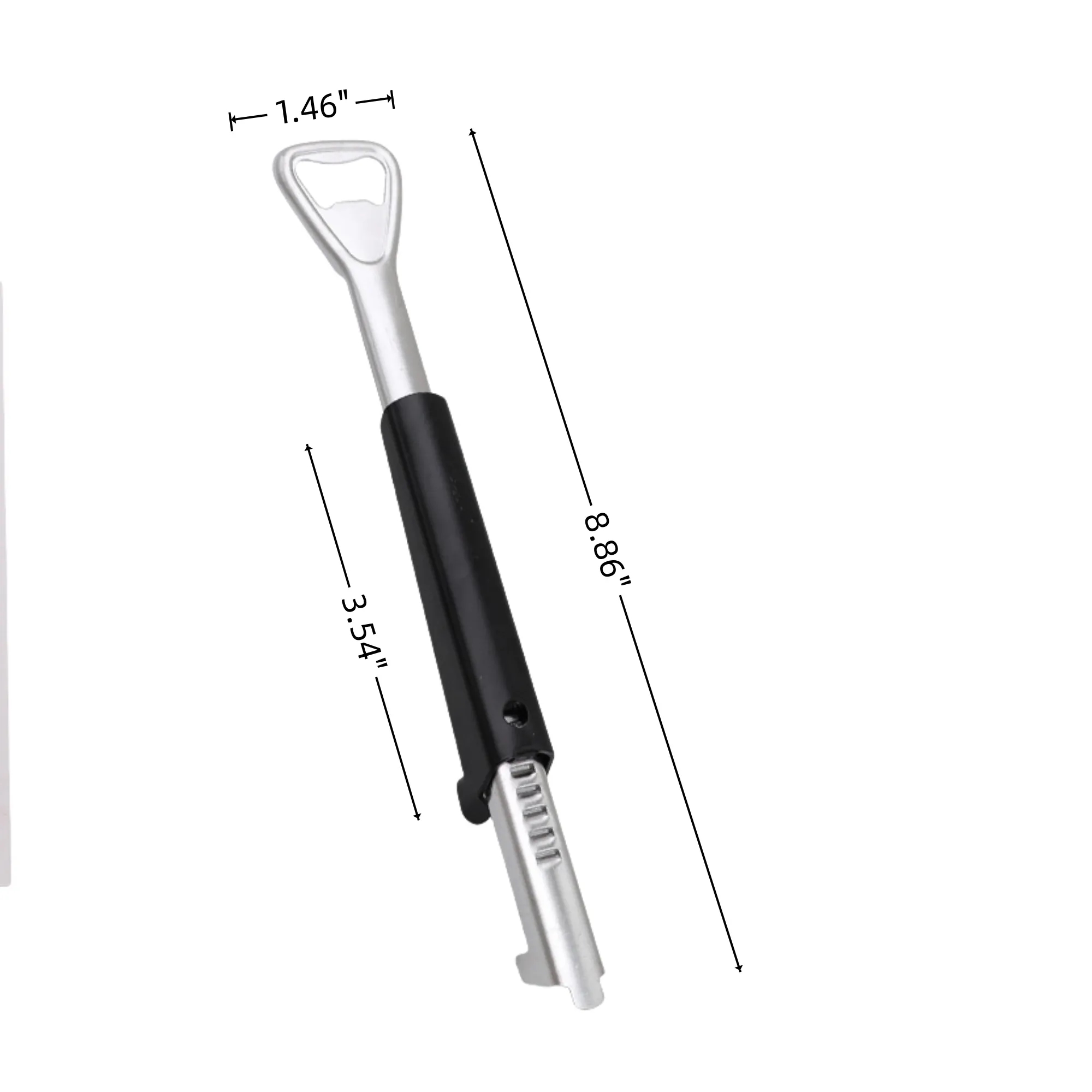 2 in 1 Adjustable Stainless Steel Bottle Can Opener 2