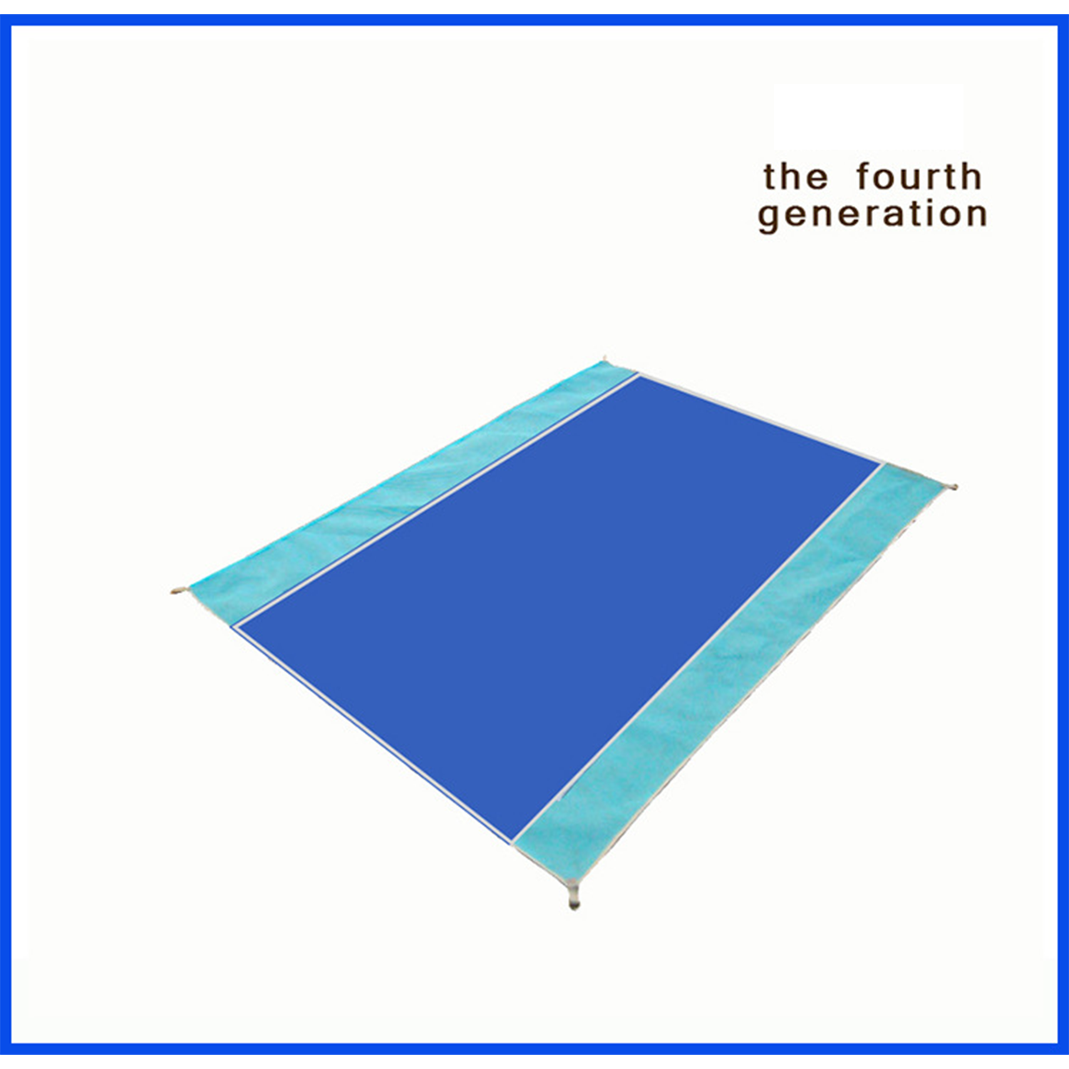 Portable Beach Picnic Leakage Sand Blanket for Outdoor 3