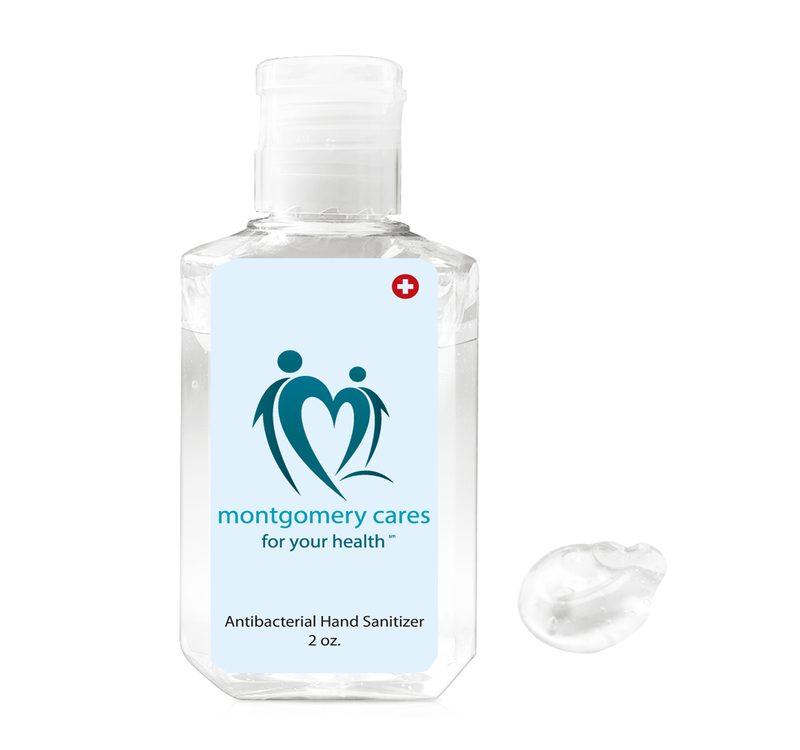 Hand Sanitizer Gel, 2 oz. - Printed 1