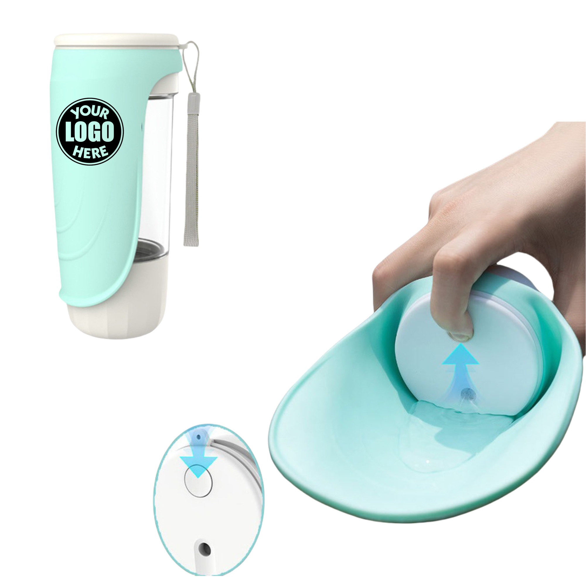 Pet Water Food Bottle 2