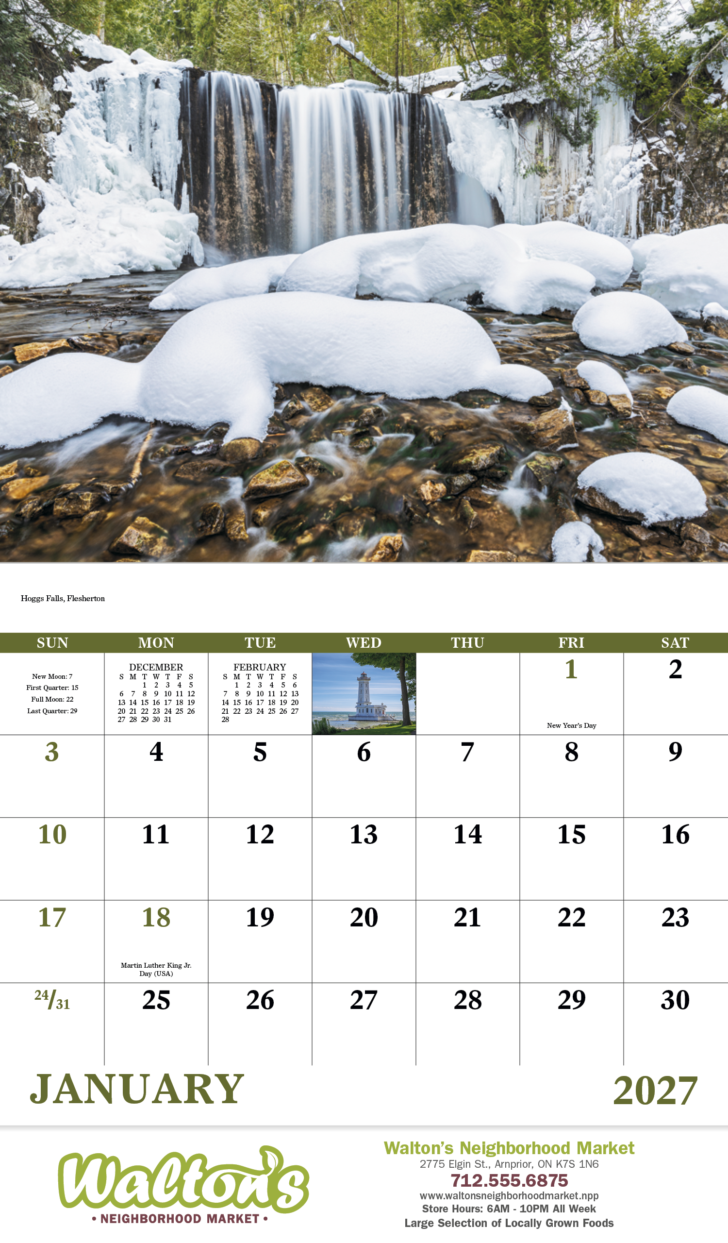 Good Value™ Images of Ontario - Stapled Calendar 27