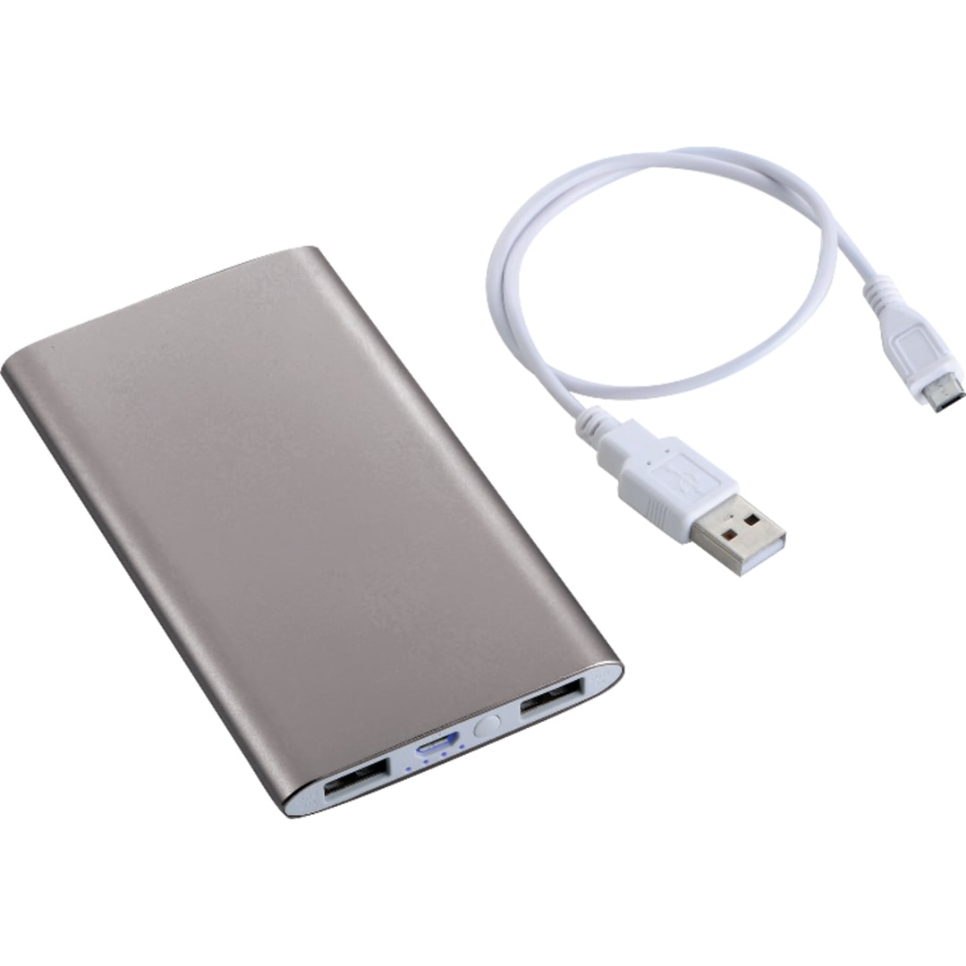 Sleek Aluminum 4000 mAh Power Bank 43