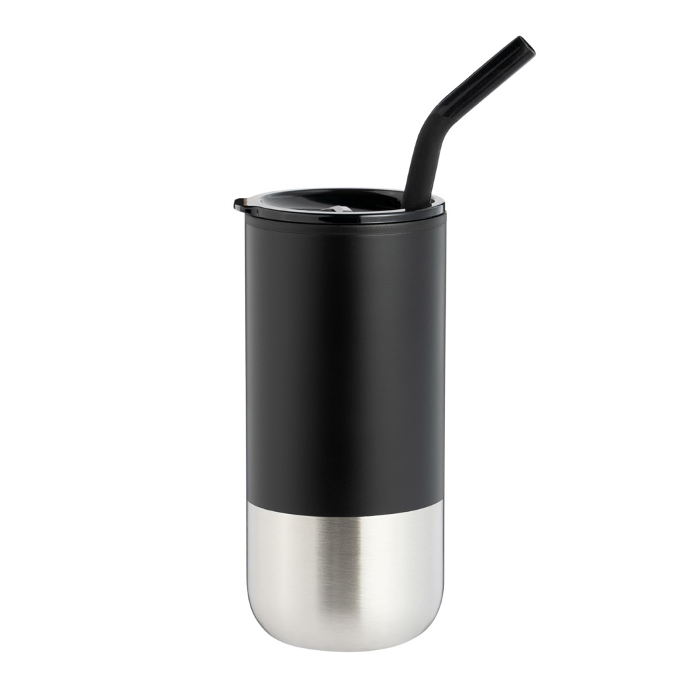 18oz. Stainless Steel Straw Tumbler. 2