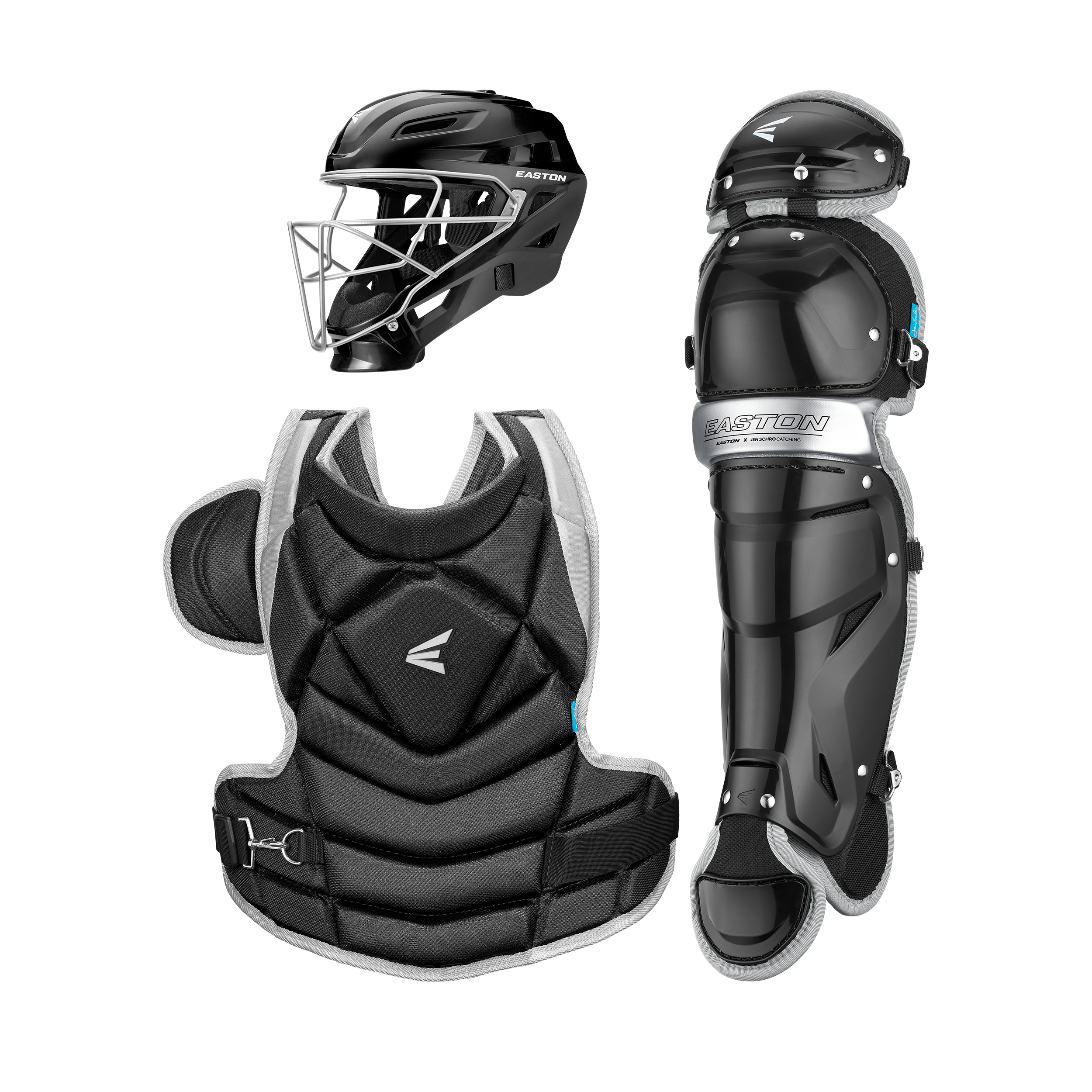 Easton x Jen Schro The Fundamental Fastpitch Catcher's Gear Set | Small 7