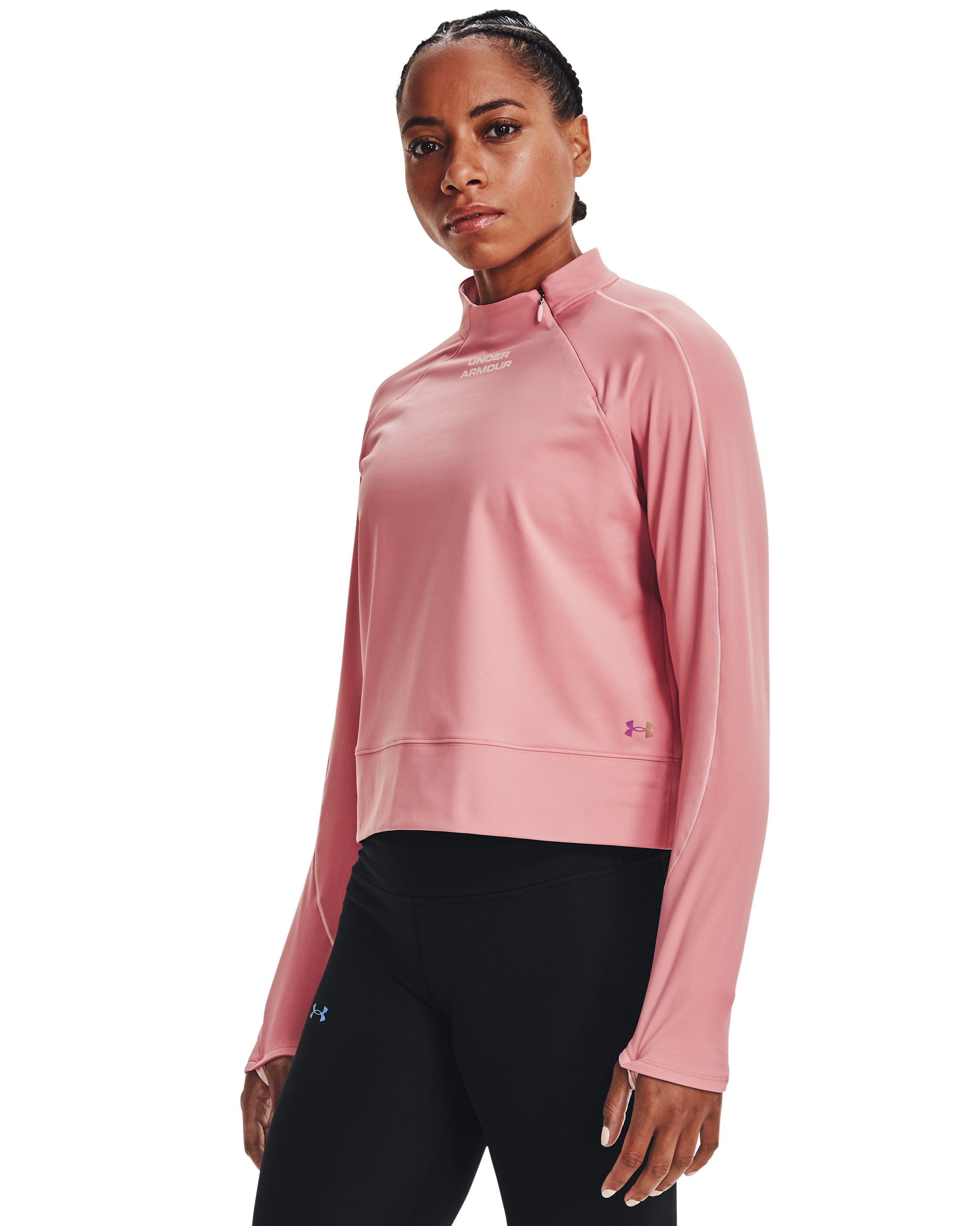 Women's UA RUSH ColdGear Top  2