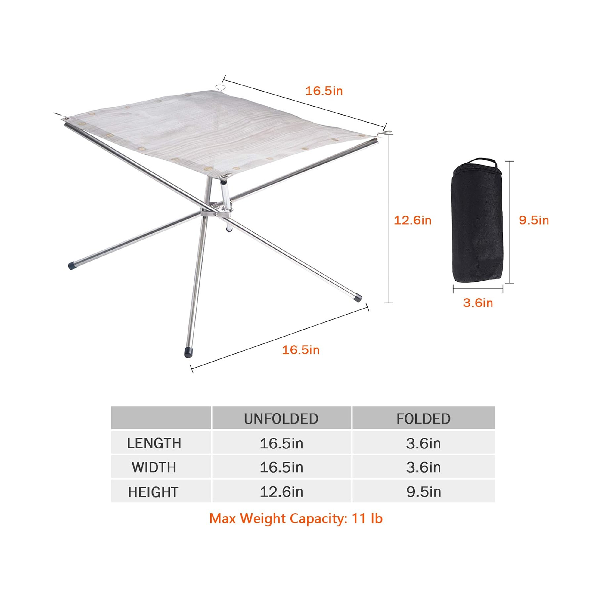 Portable Outdoor Fire Pit 5