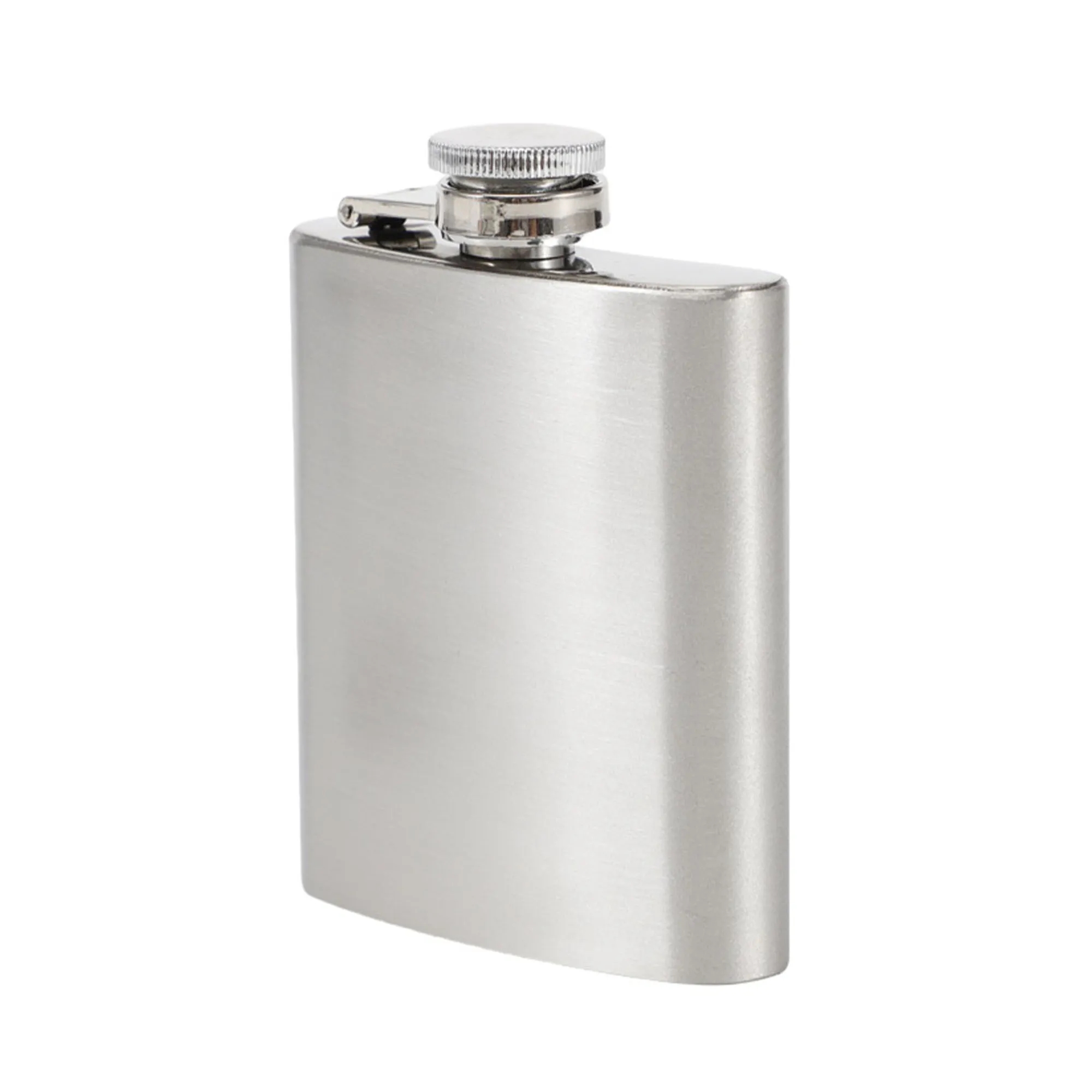 Stainless Steel Hip Flask 6 oz 2