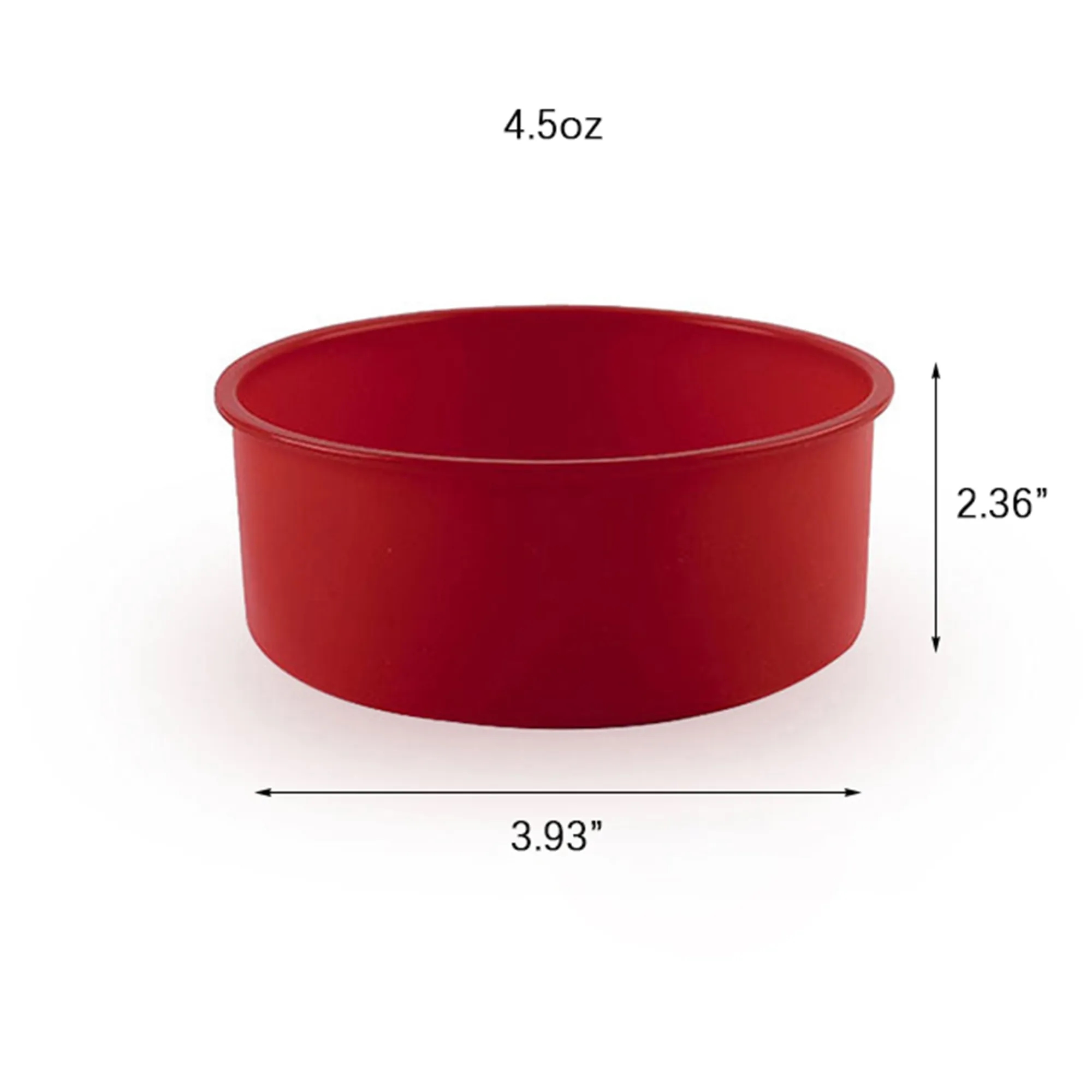 Round Silicone Cake Pans Molds 2