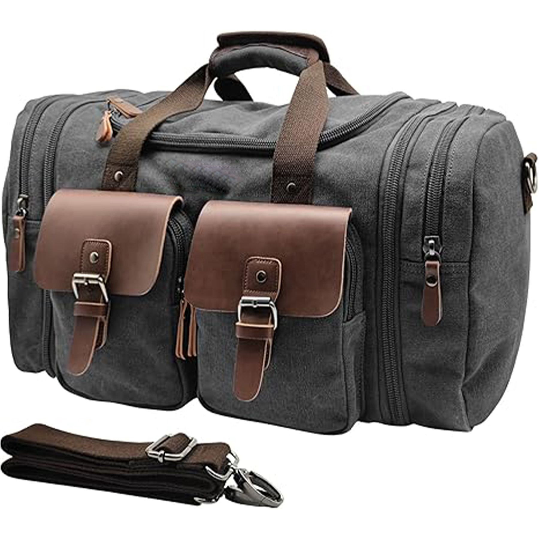 Hand Held Crossbody Canvas Luggage Bag 4