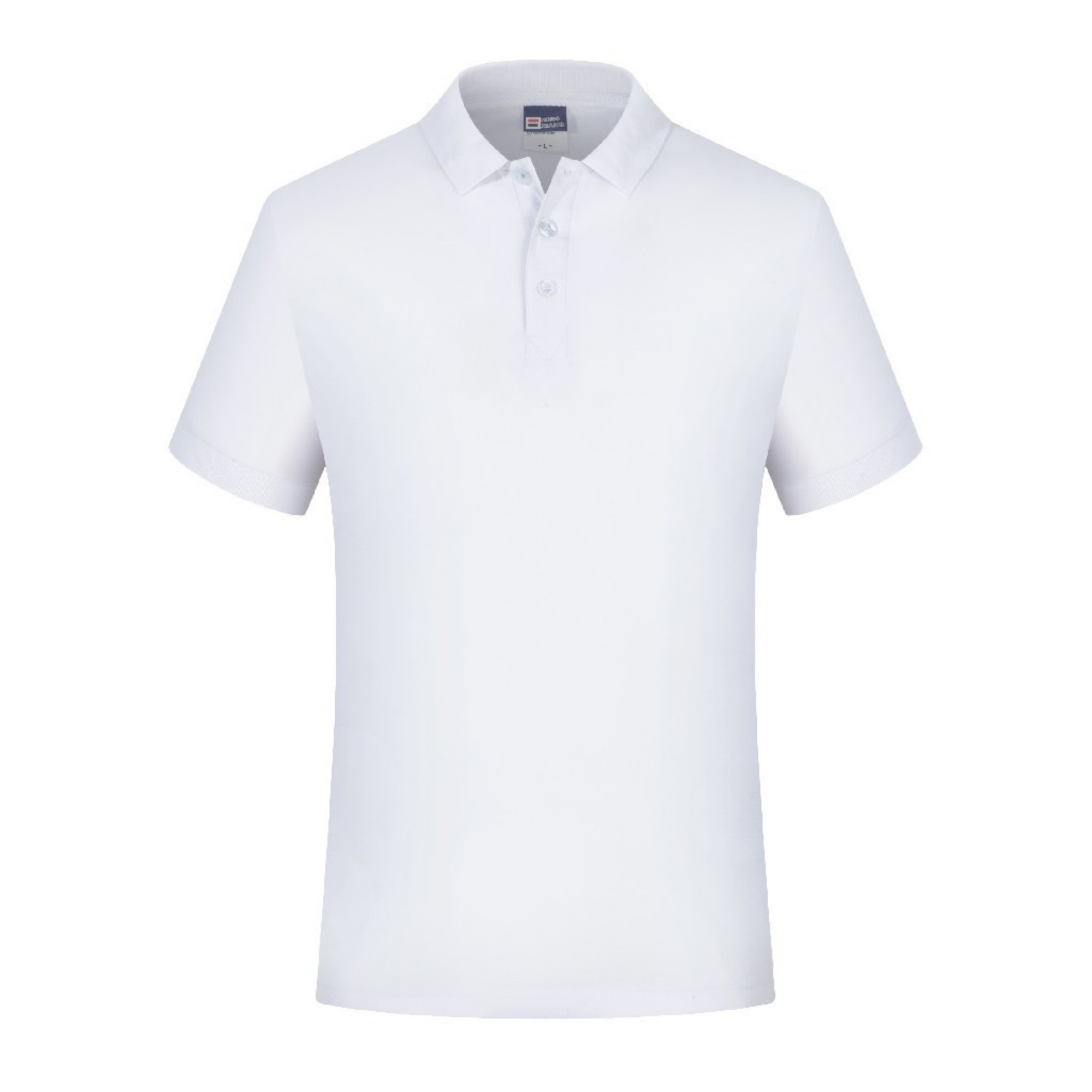 Summer Cotton Polo Shirt With Collar 3