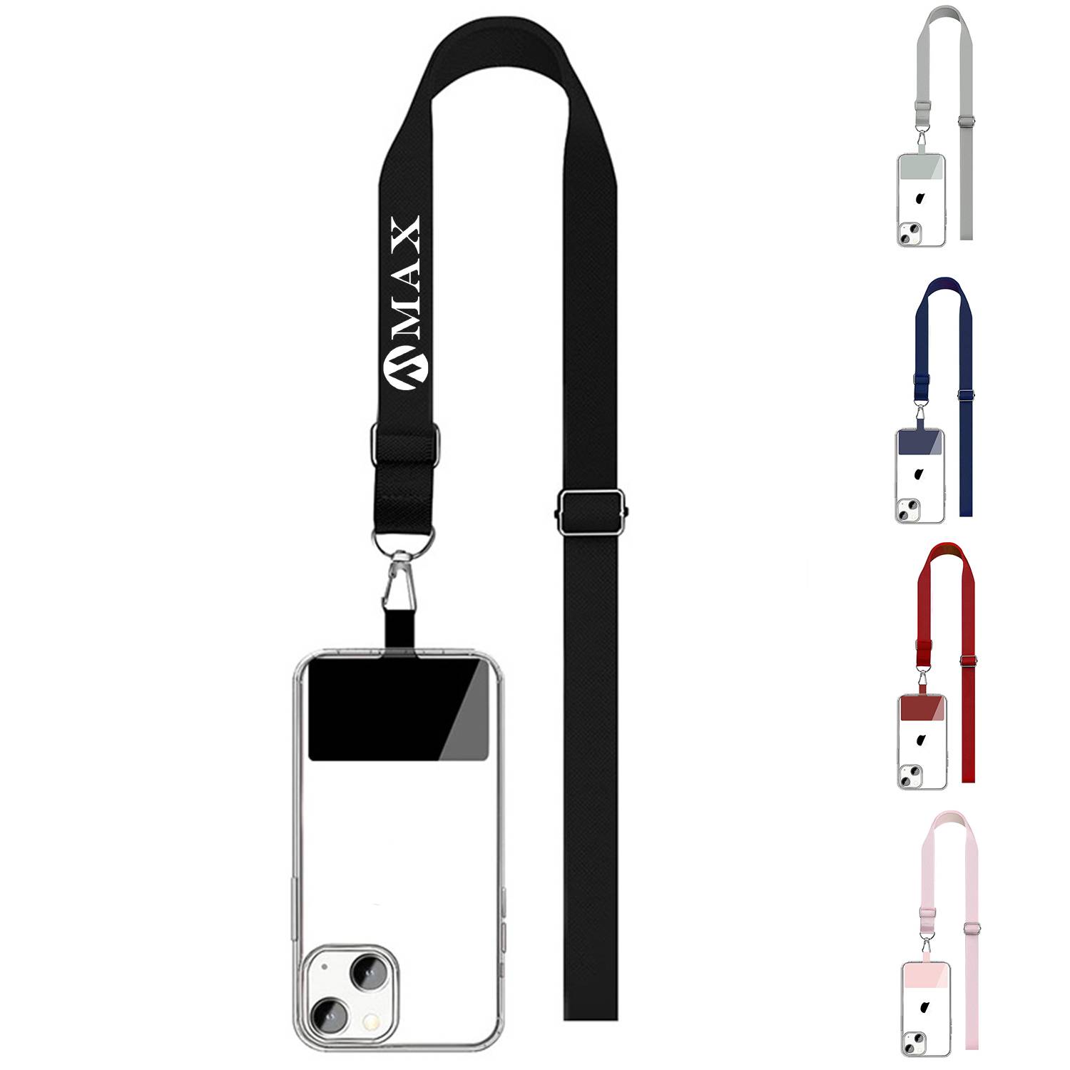 Cell phone case card lanyard wider retractable 10