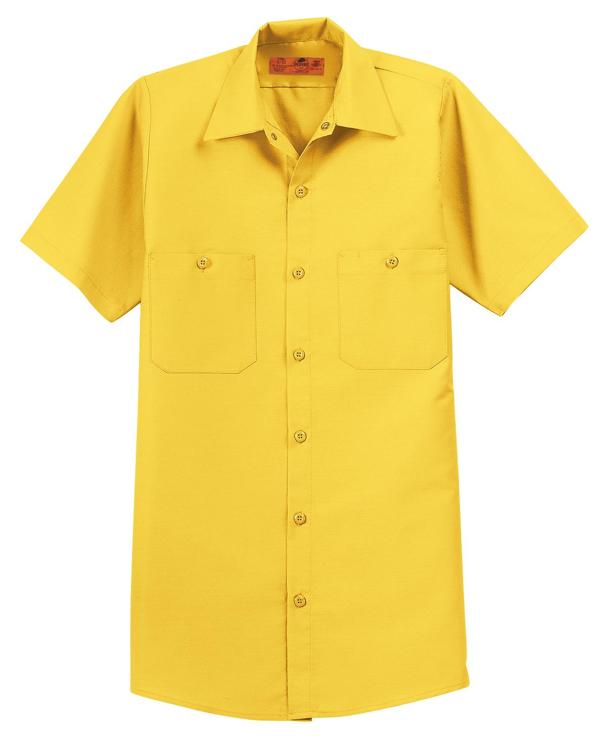 Red Kap Short Sleeve Industrial Work Shirt. SP24 59
