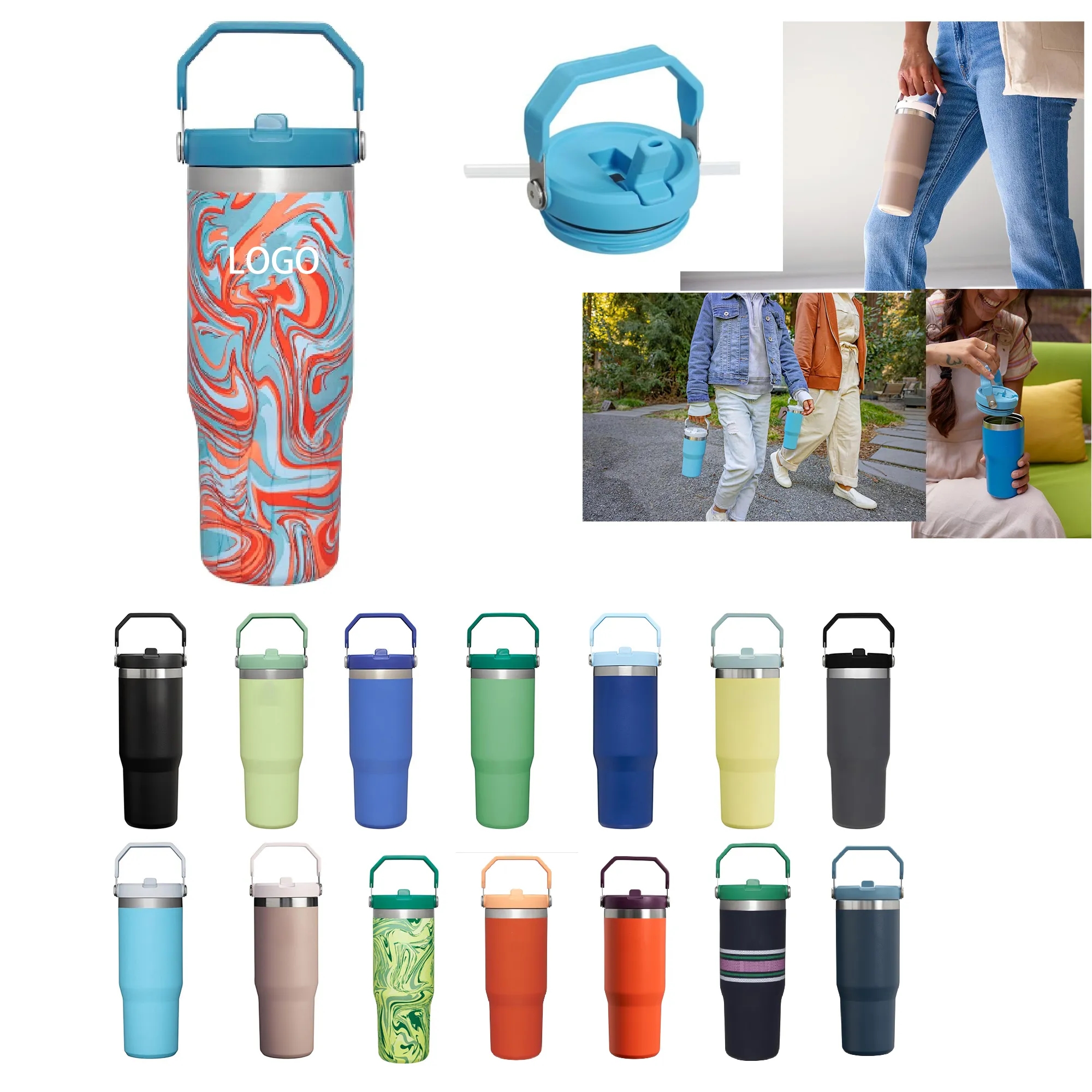 30 Oz Stainless Steel Mug 16