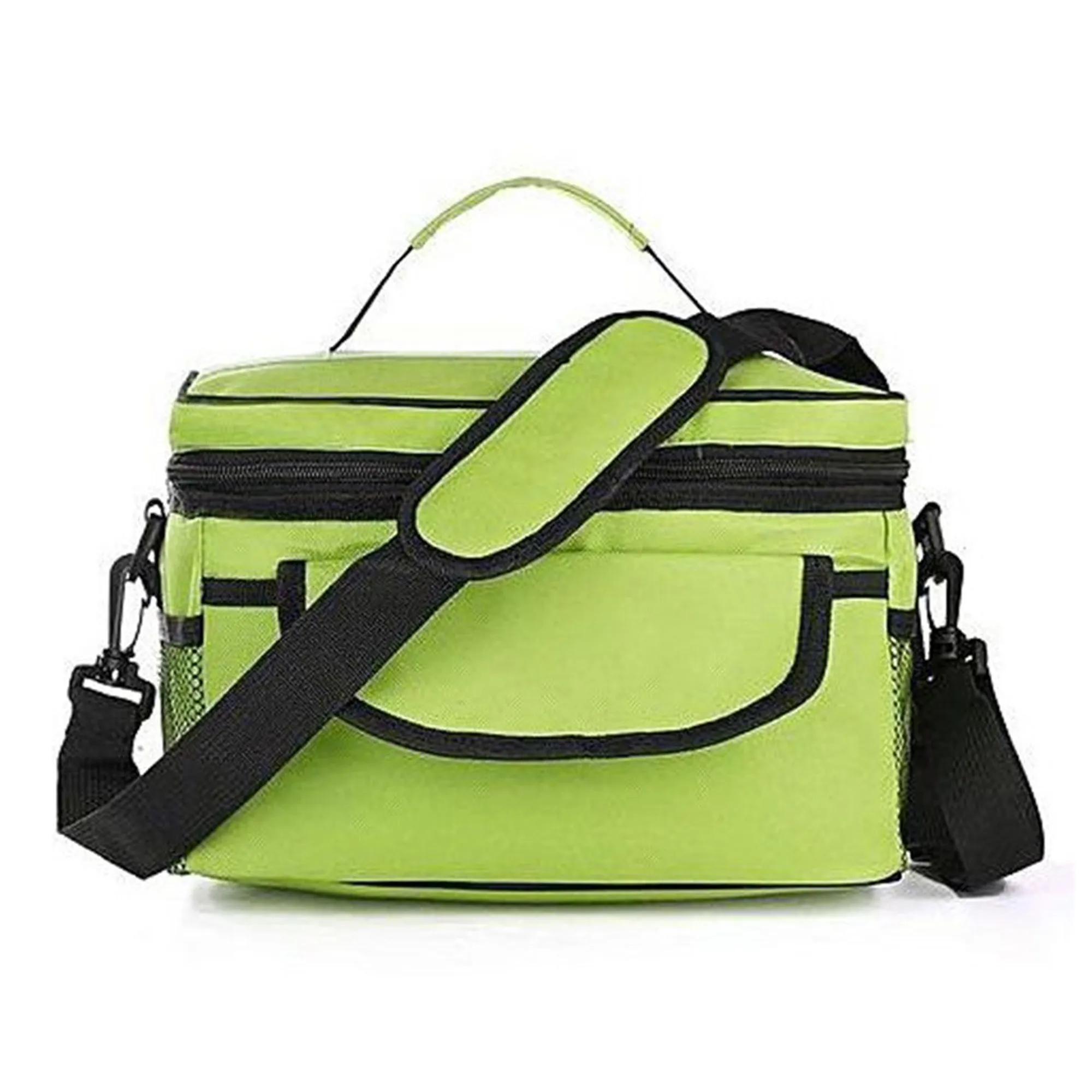 PEVA Insulated Cooler Lunch Bag w/ Strap 1