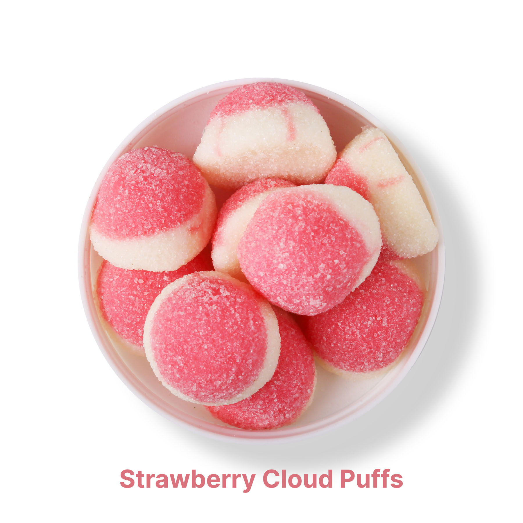 Strawberry Cloud Puffs: Small Jar 3