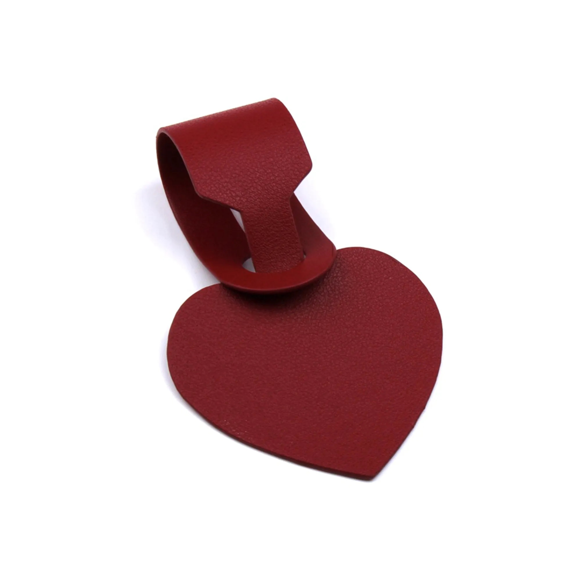 Heart Shape Luggage Tag PU Leather 6