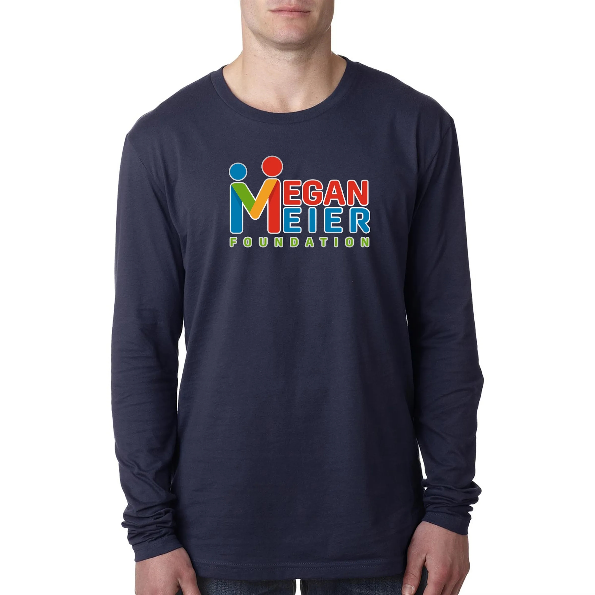 Next Level Men's Cotton Long-Sleeve Crew 20