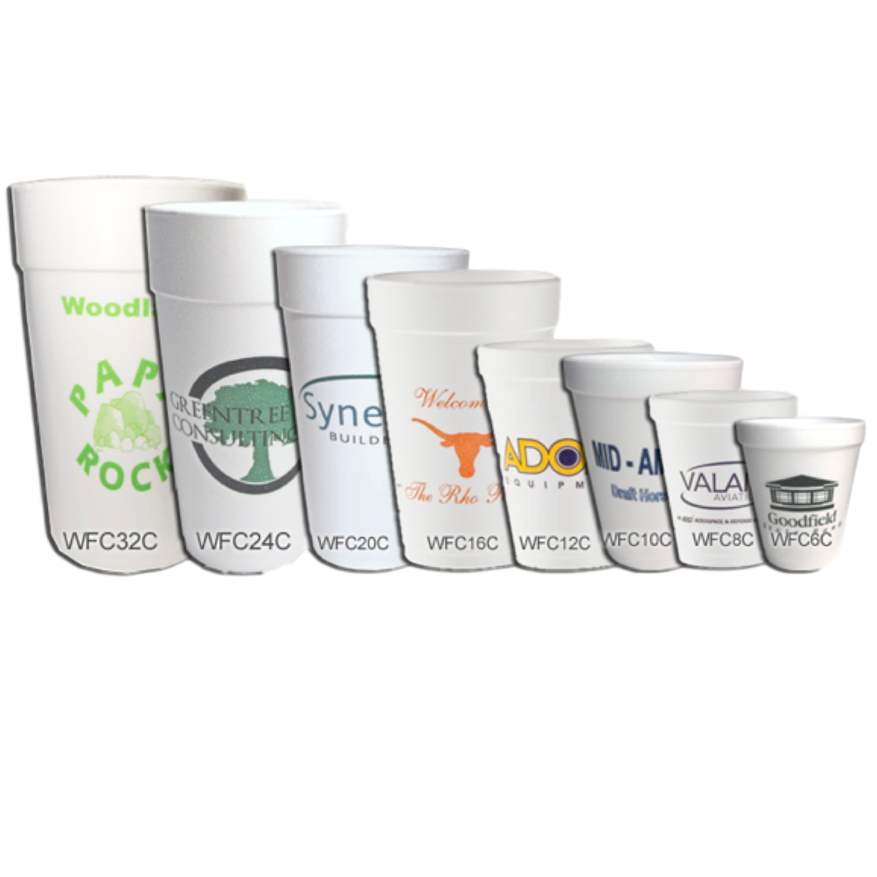 10 oz. Styrofoam Hot/Cold Cup 7