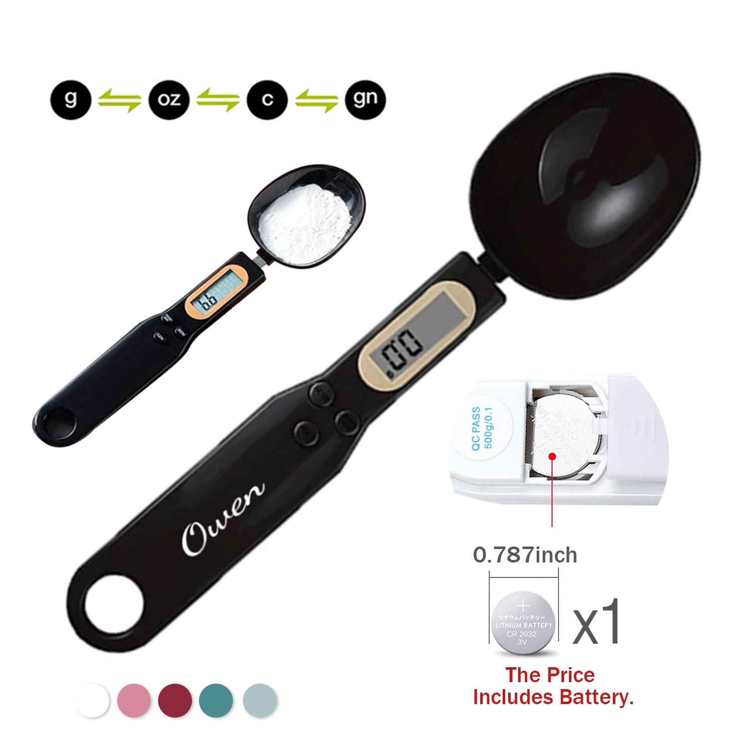 Digital Kitchen Spoon Scale 1