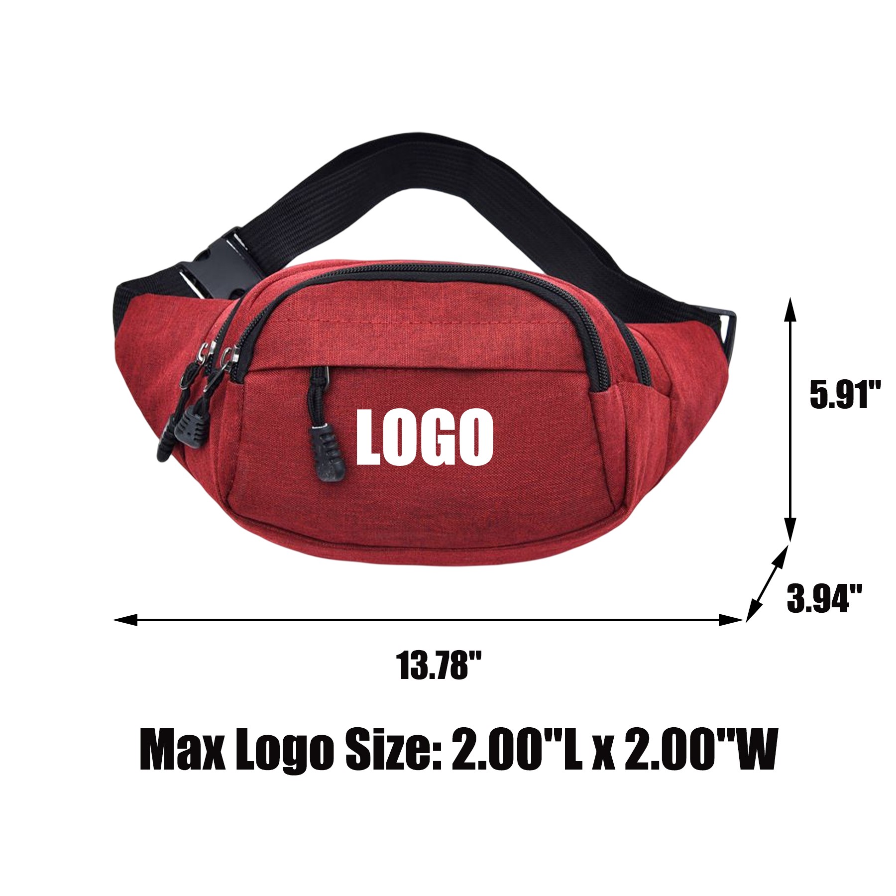 Outdoor Polyester Fanny Pack 2