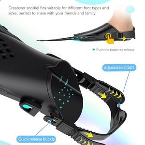Snorkeling Diving Flippers Fins 6