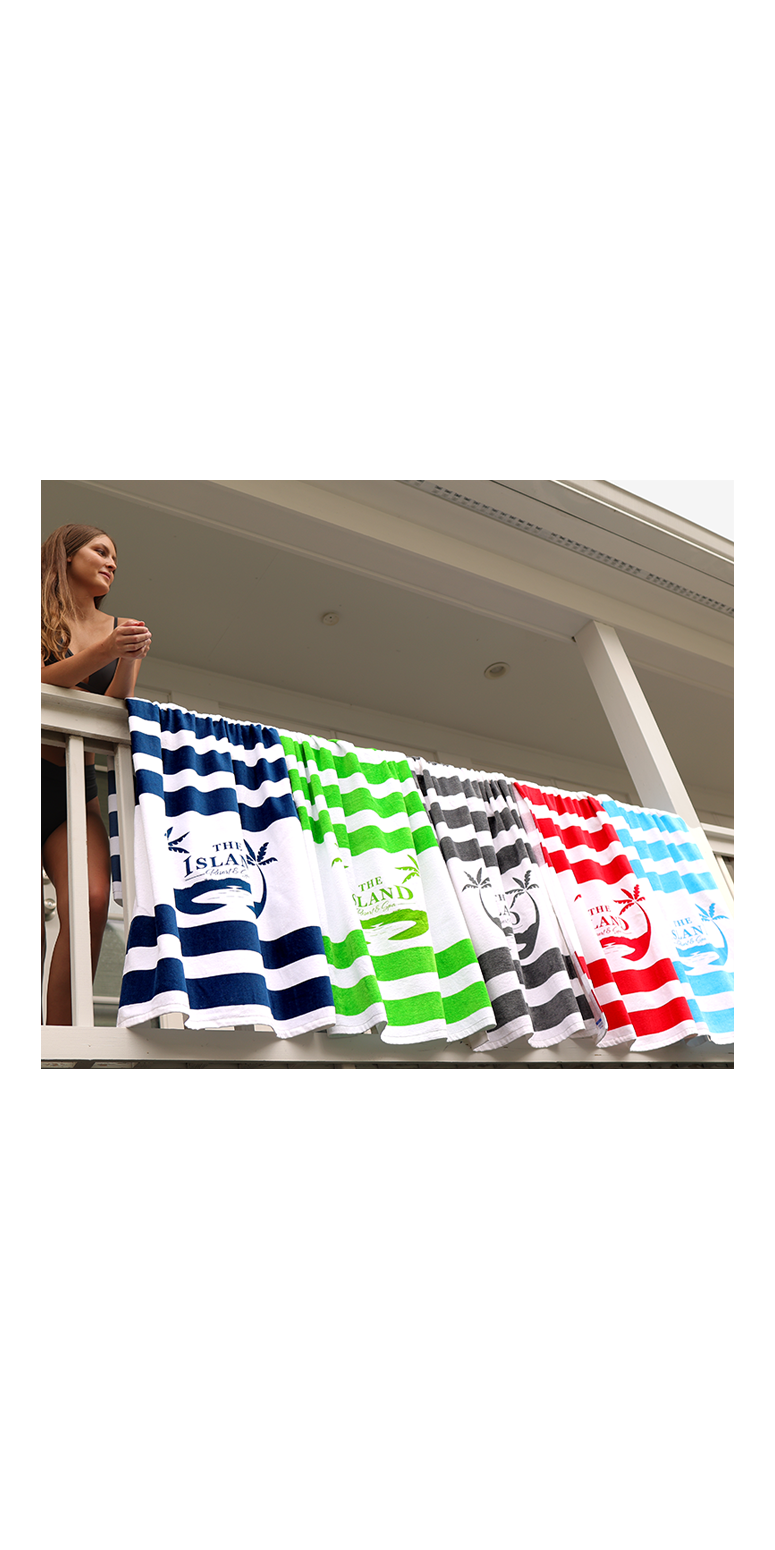 Sandbar Stripe Towel 10