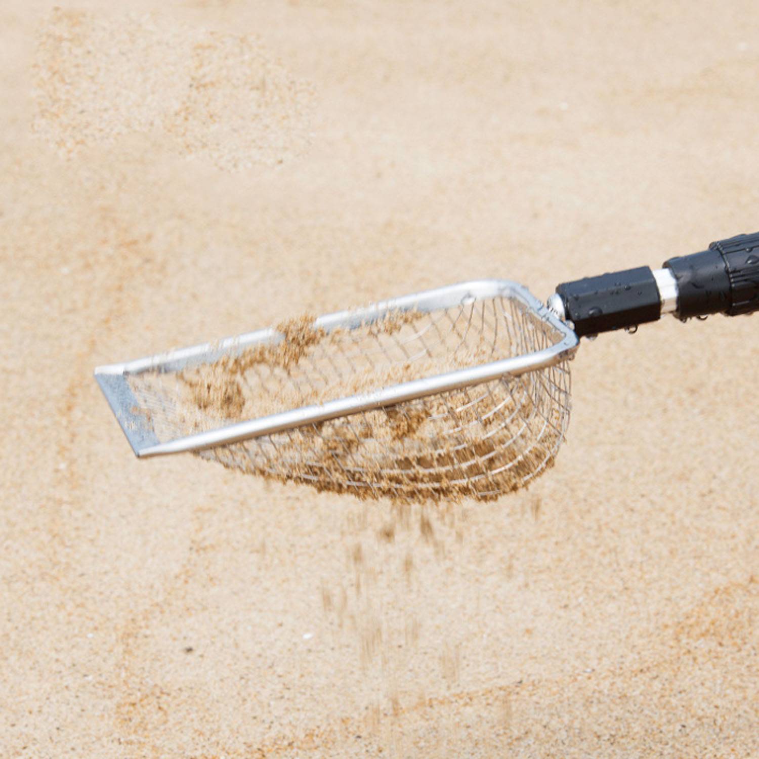 Adjustable Stainless Steel Beach Sand Pet Waste Shovel 3