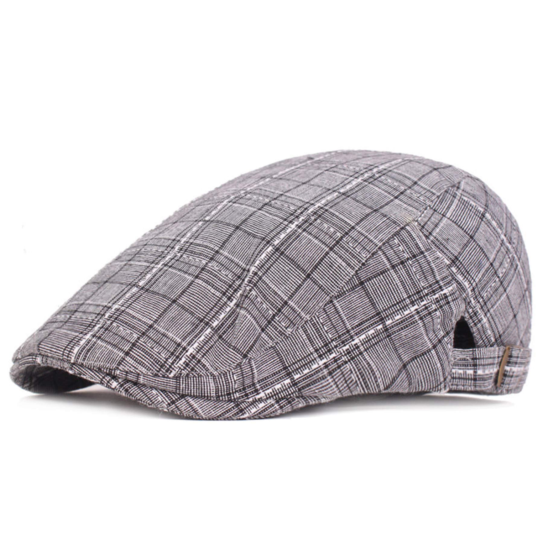 Men Flat Cap Newsboy Hat 6