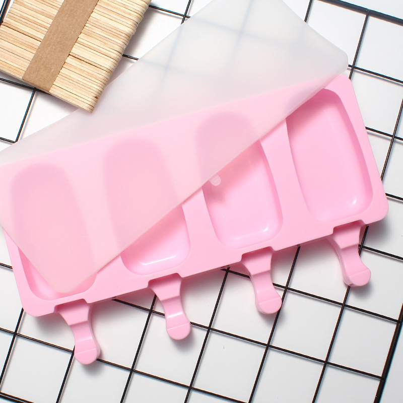 Popsicle Silicone Mold with Stick for DIY Cake and Ice Cream 3