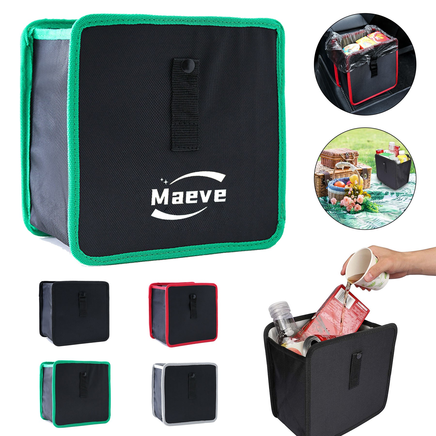 Hanging Car Trash Bag