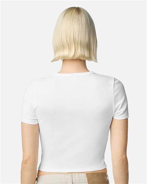 Women's Baby Rib Cropped Tee - BR210 32