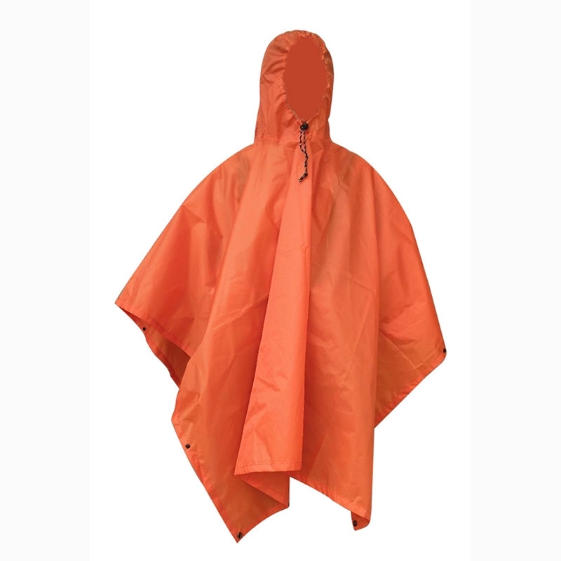 Rain Poncho - Hiking Pack Cover Waterproof Raincoat 8