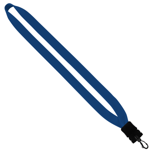 3/4" Cotton Lanyard with Plastic Snap-Buckle Release & Swivel Hook 18